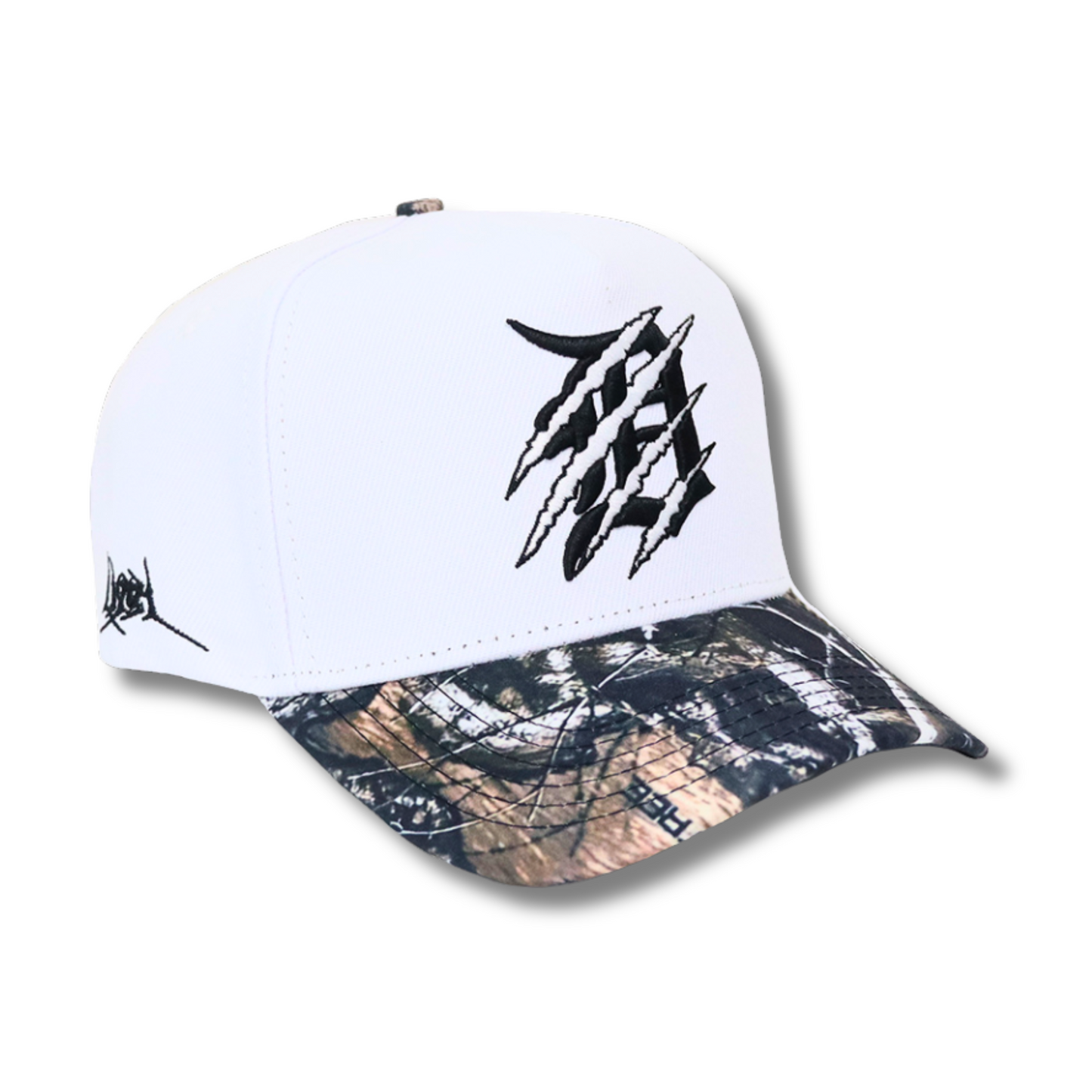 TREE CAMO BRIM WHITE CLAWED DETROIT TIGERS SERIES