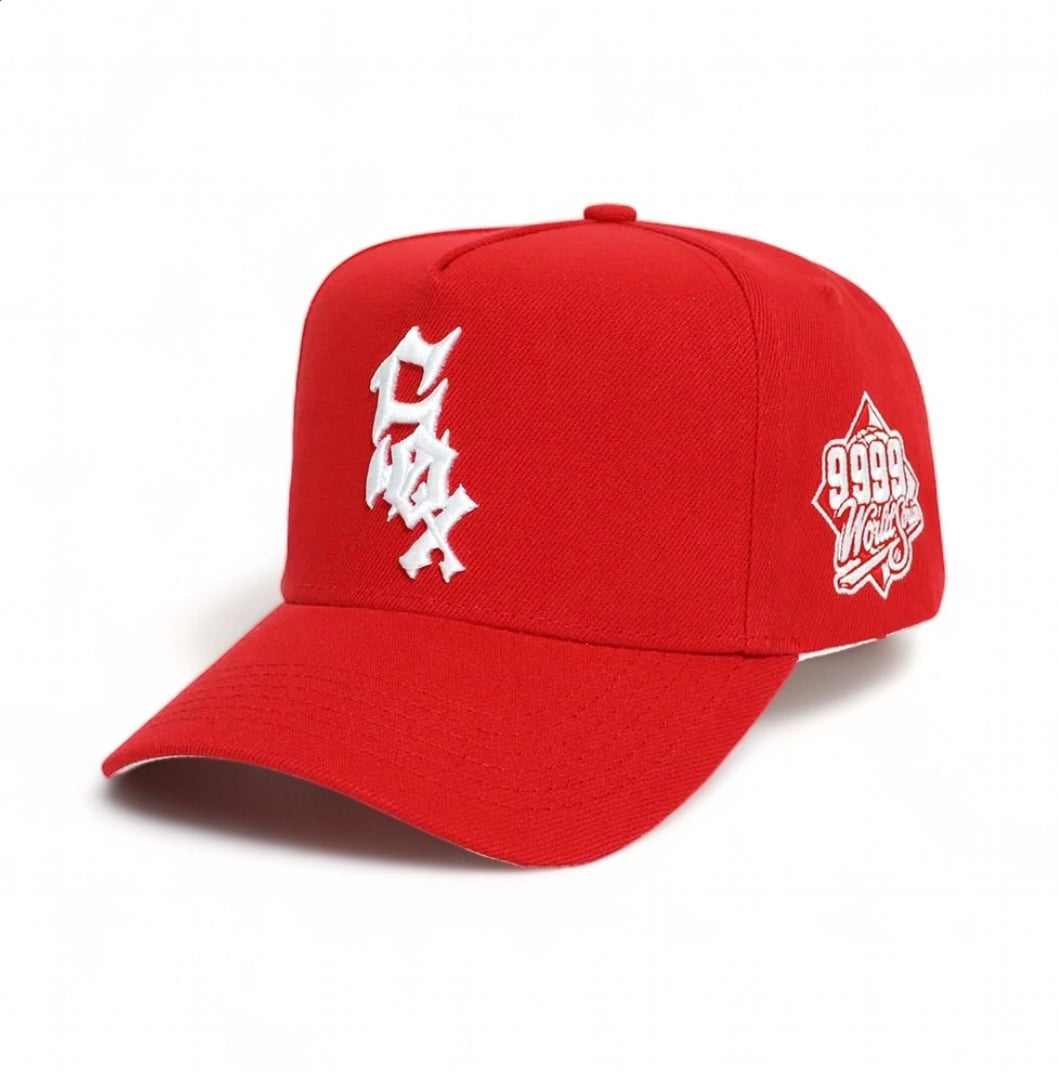 RED REMASTERED SOX 9999 WS SNAPBACK