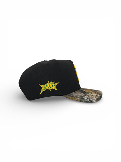 TREE CAMO BRIM S 9999 WS BLK