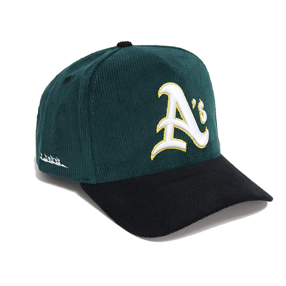 A's CORDUROY SNAPBACK