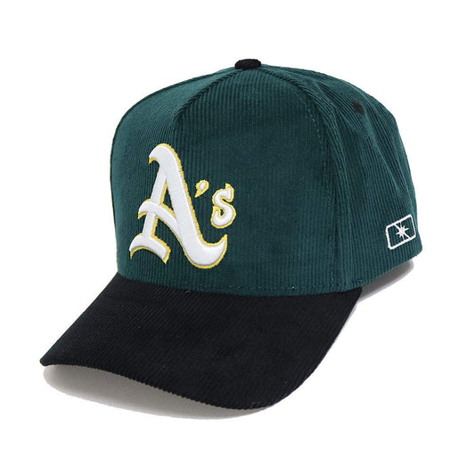 A's CORDUROY SNAPBACK